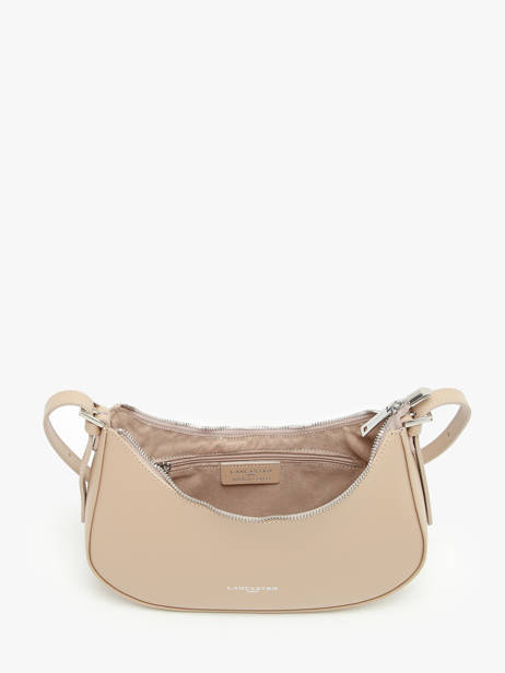 Cross Body Tas Sierra Leder Lancaster Beige sierra 1 ander zicht 3
